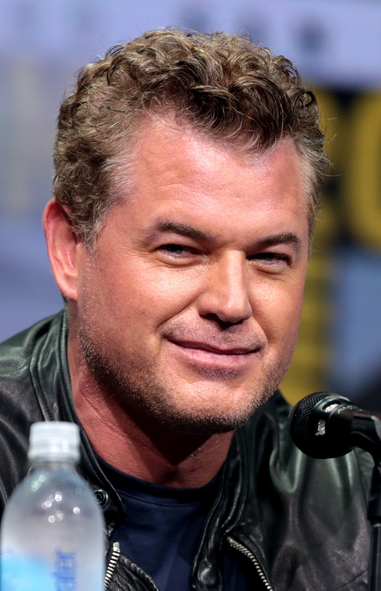 Eric Dane speaking at the 2017 San Diego Comic-Con International in San Diego, California.