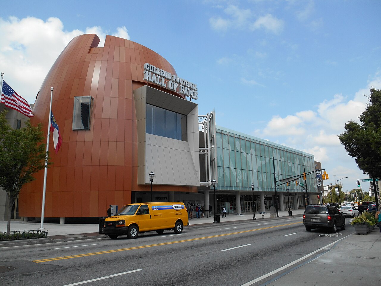 College Football Hall of Fame building
