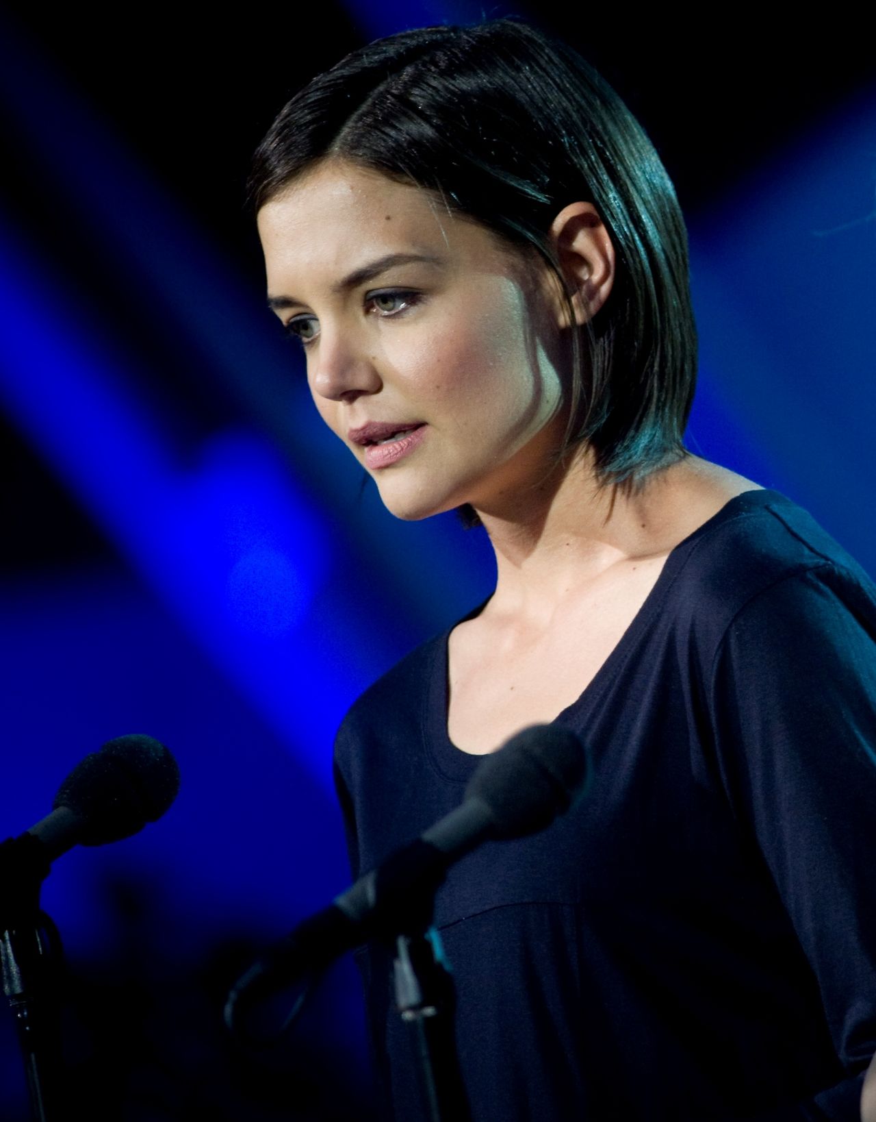 The Actress Katie Holmes at the National Memorial Day Concert in Washington, D.C., May 24, 2009.
