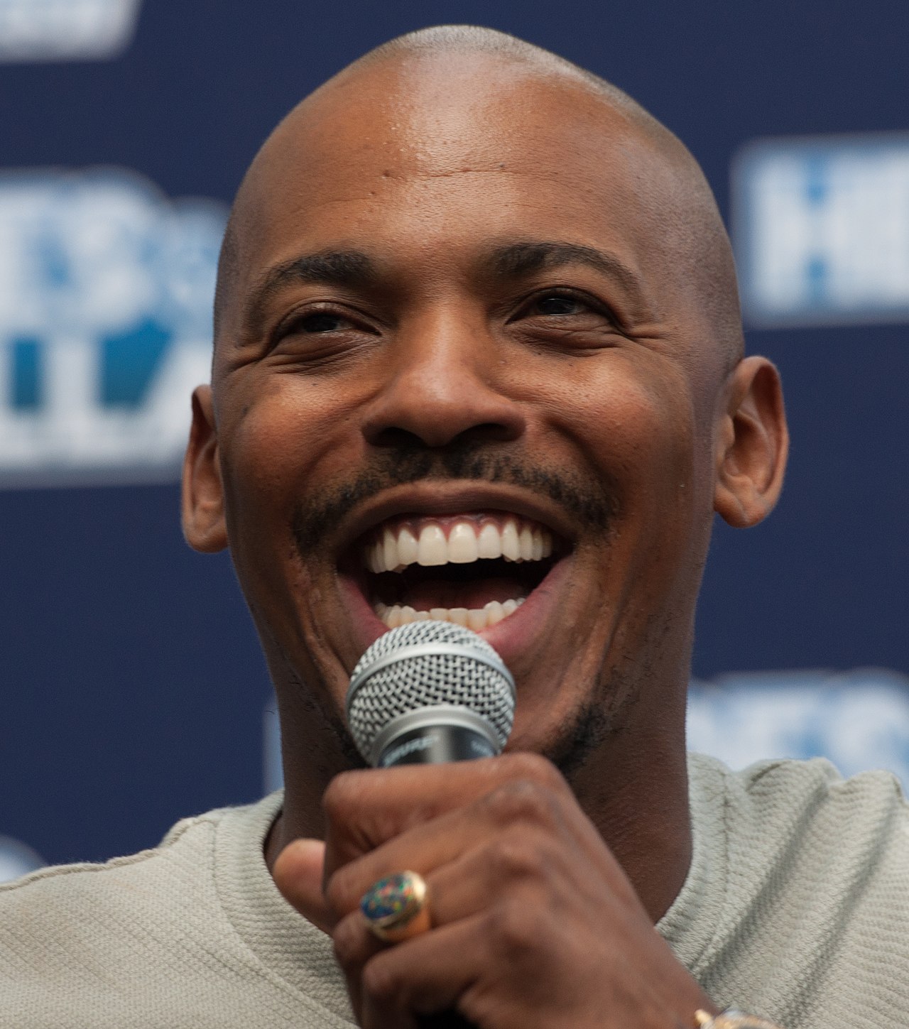Mehcad Brooks at London Fan Fest