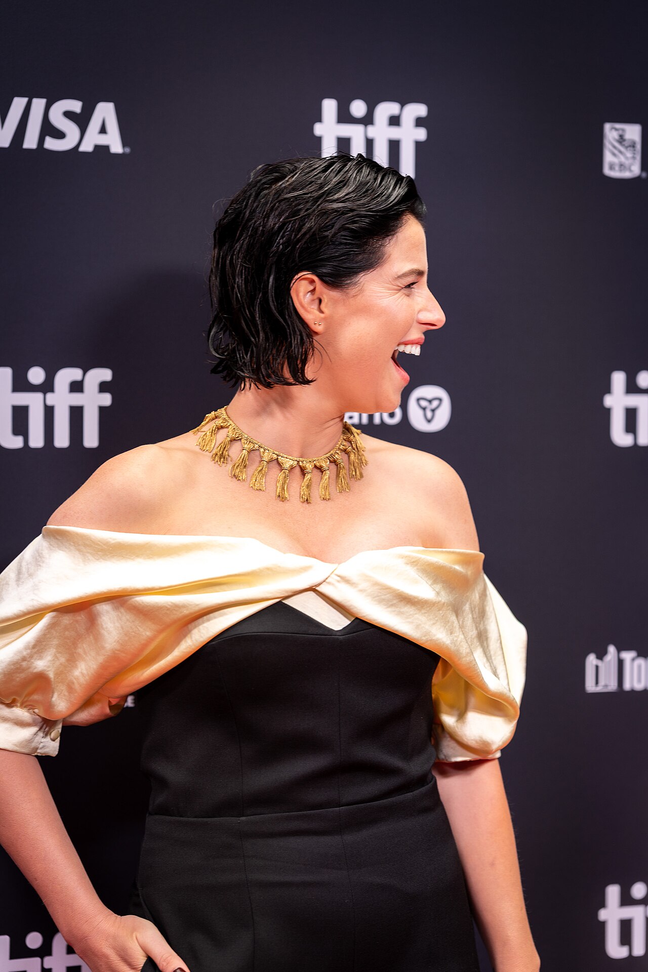Jessie Buckley at the premiere of Hamnet at the Toronto International Film Festival