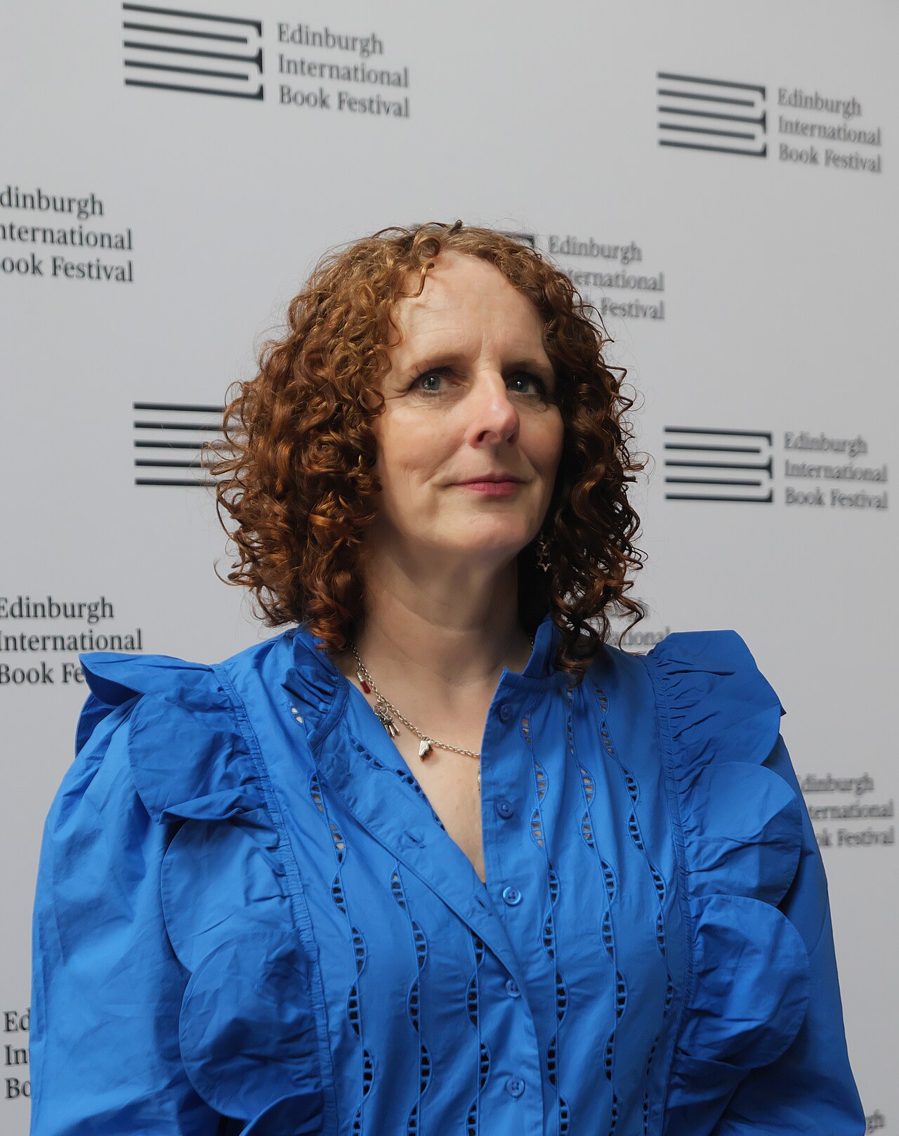 Maggie O'Farrell at the 2025 Edinburgh International Book Festival