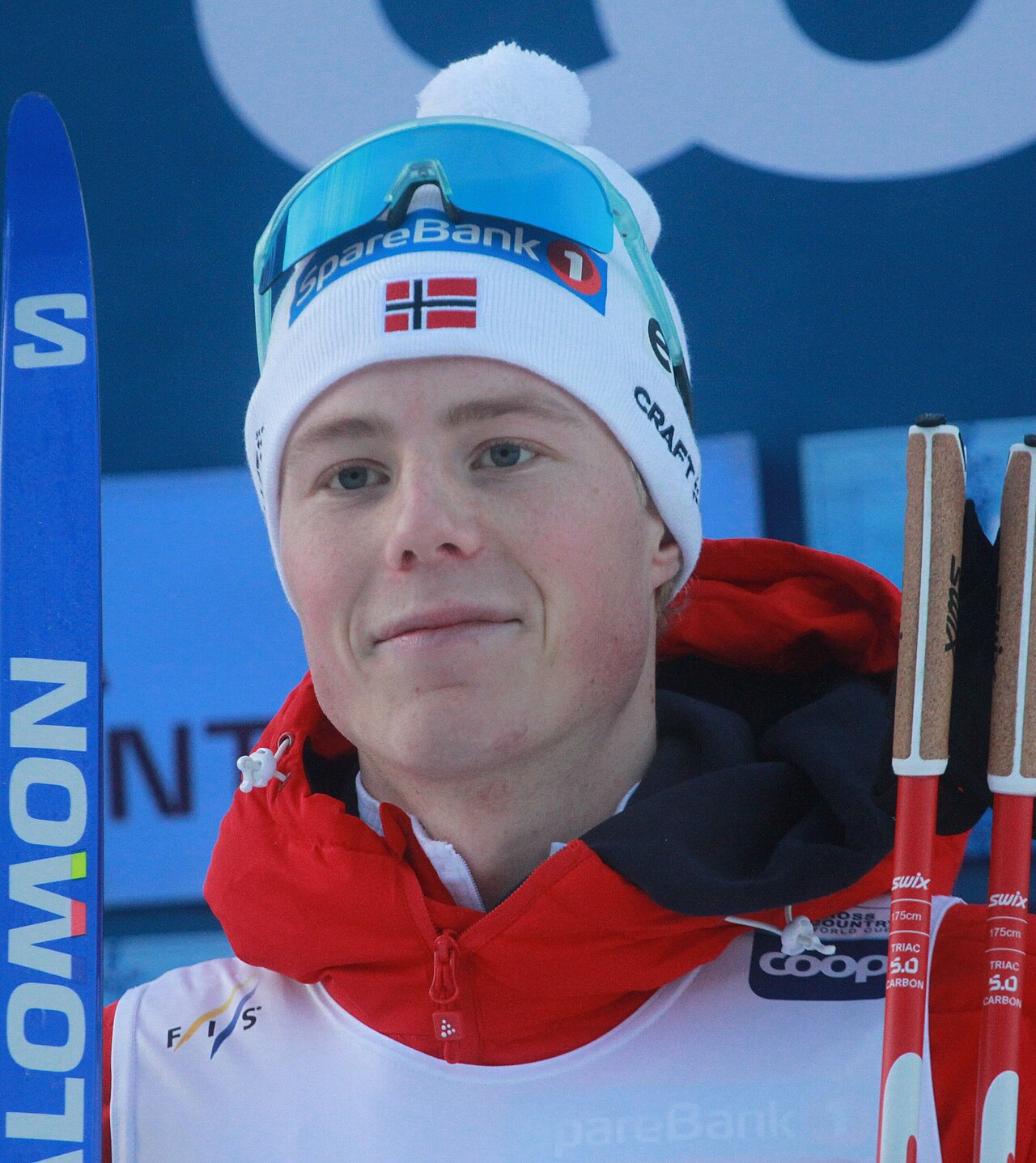 Trondheim WC2025 CC 10 km men. Einar Hedegart (NOR)