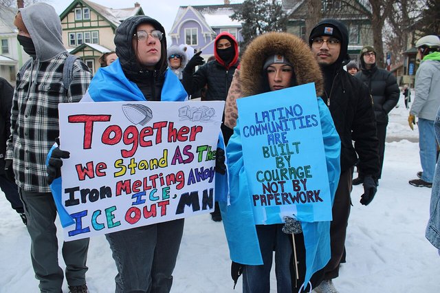 Protest against ICE after Renee Good’s murder at Powderhorn Park
Minneapolis, Minnesota