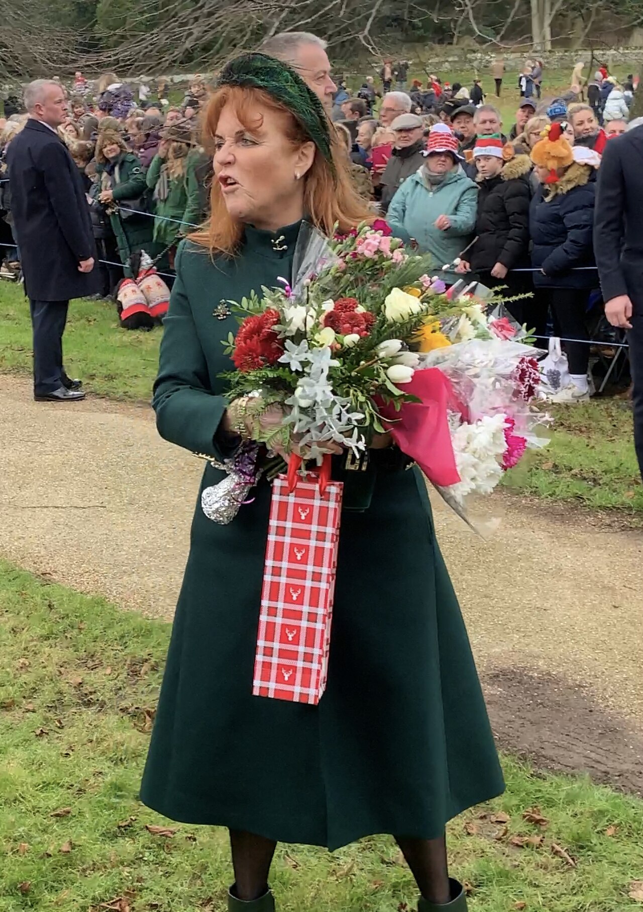 Sarah Ferguson, The Duchess of York Christmas Day at Sandringham