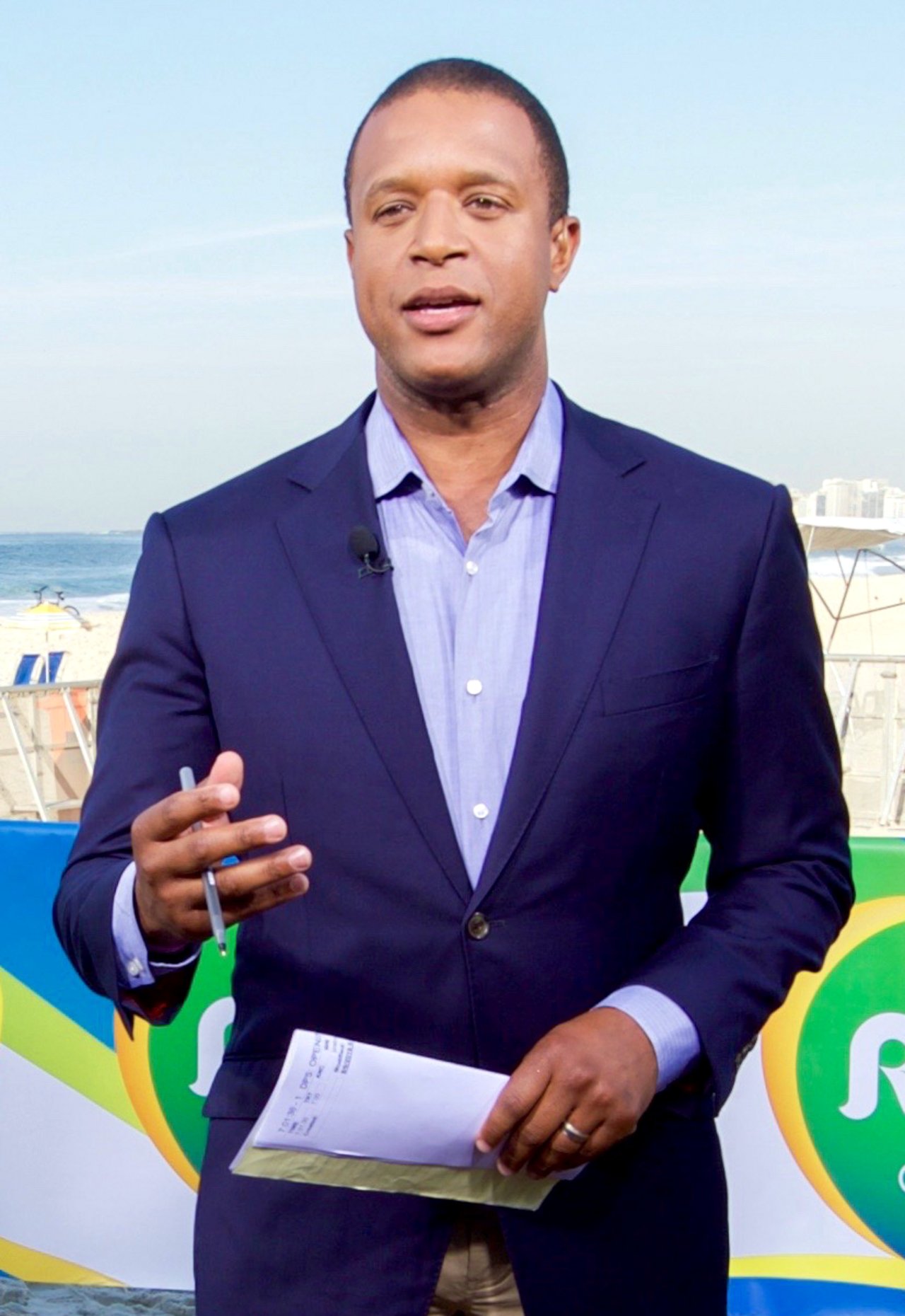 NBC News anchor Craig Melvin