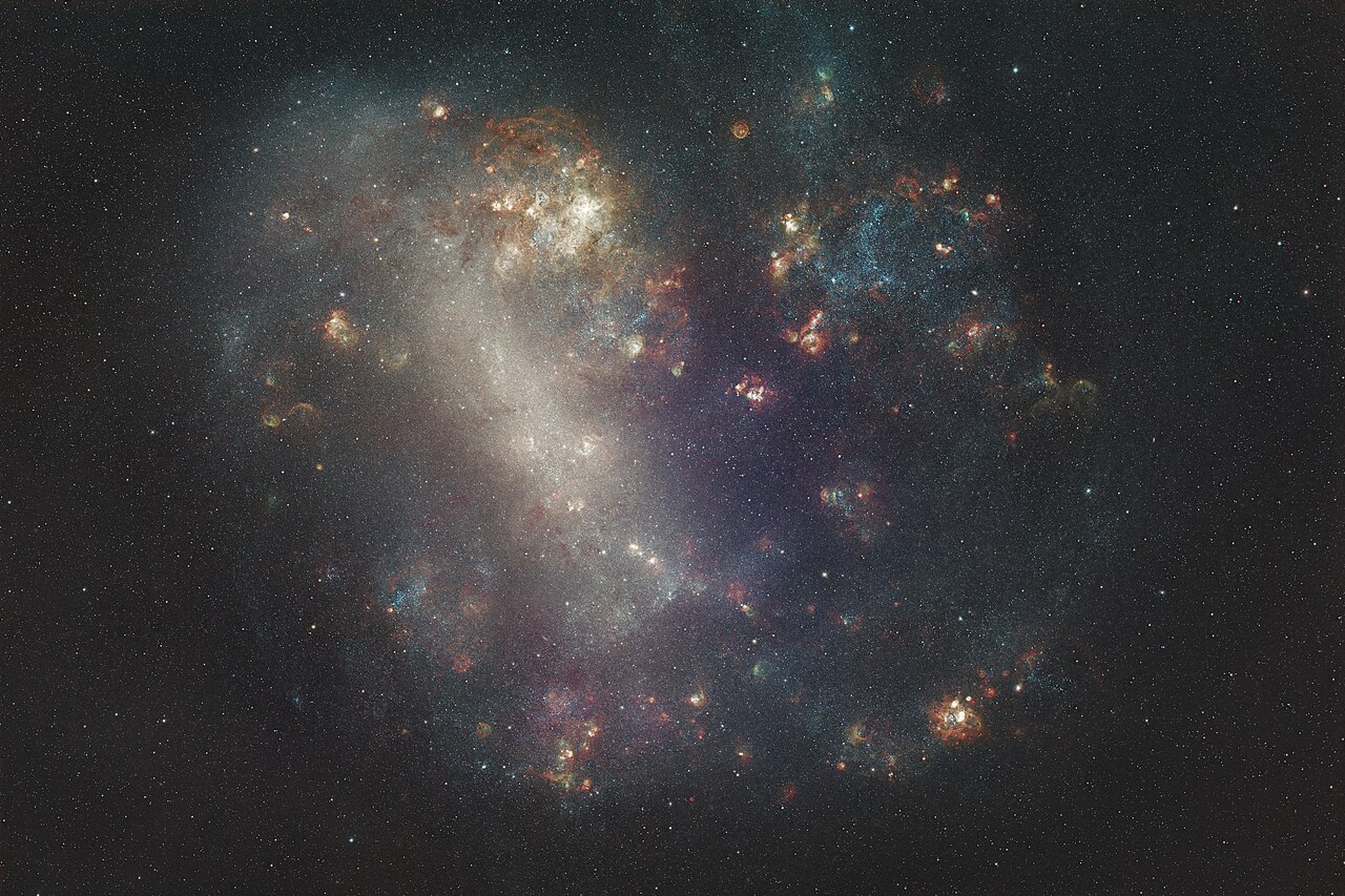 Large Magellanic Cloud in full color