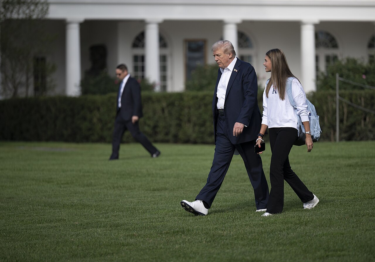 Kai Trump and Grandpa head to the Ryder Cup ❤️🇺🇸